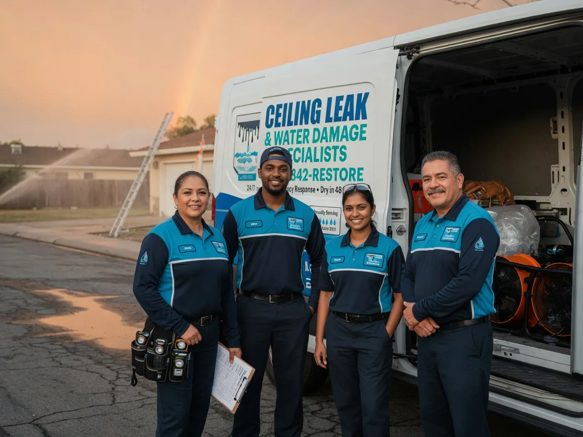Ceiling Leak Cleanup company in Kendalia, TX
